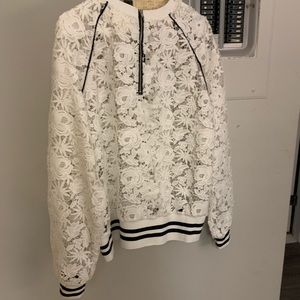 Beautiful Lace top - anthropology